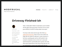 Tablet Screenshot of modfrugal.com